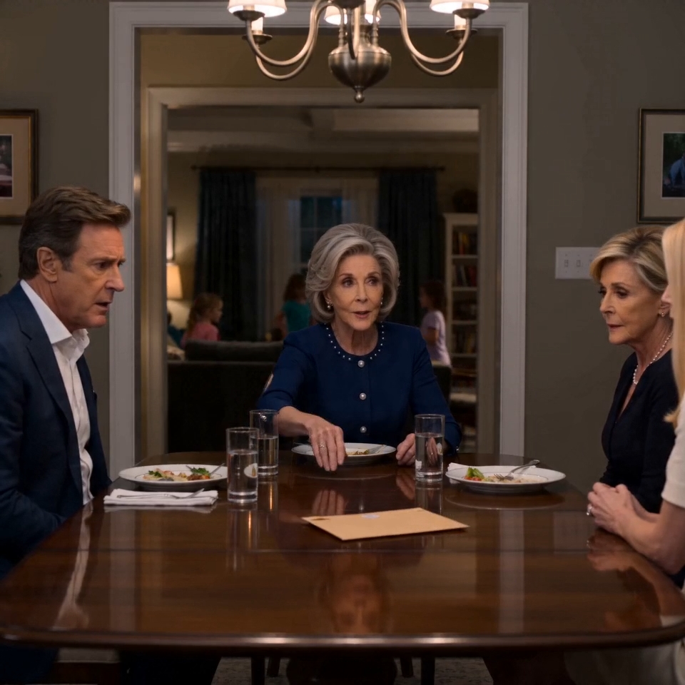 My family skipped my 65th birthday for a Mediterranean cruise, and when they finally came back smiling, I set one sealed envelope beside my daughter-in-law’s plate. The color left her face so fast even my son noticed.