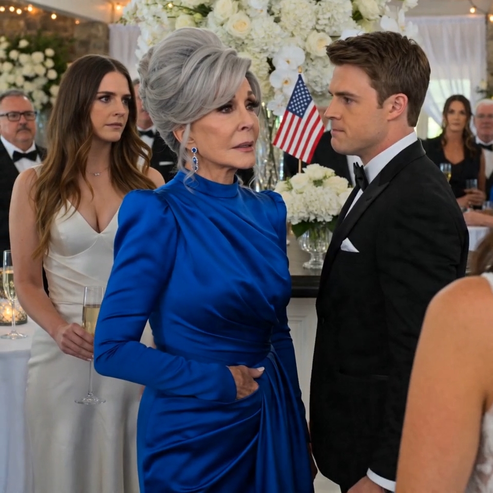 His bride whispered one sentence in his ear, and my son turned to me like I was a stranger. Ten minutes later, in front of 200 guests, he told me to get out of his wedding. The next morning, he called asking for the ranch keys my late husband left hanging around my neck.