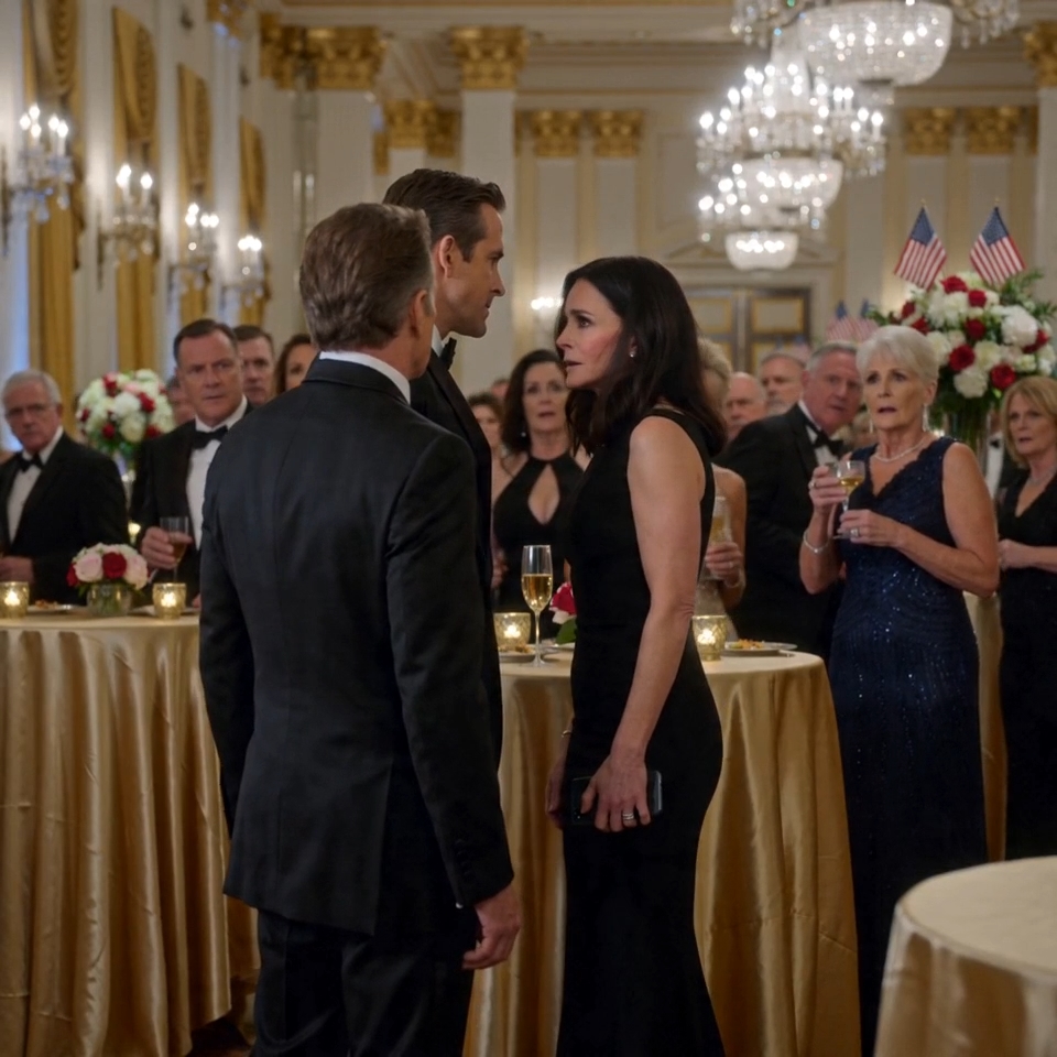 My father-in-law called me worthless in front of 600 guests. When I told him to stop, my husband slapped me so hard the ballroom went silent. I made one phone call, said, ‘Dad, please come,’ and ten minutes later the doors opened.