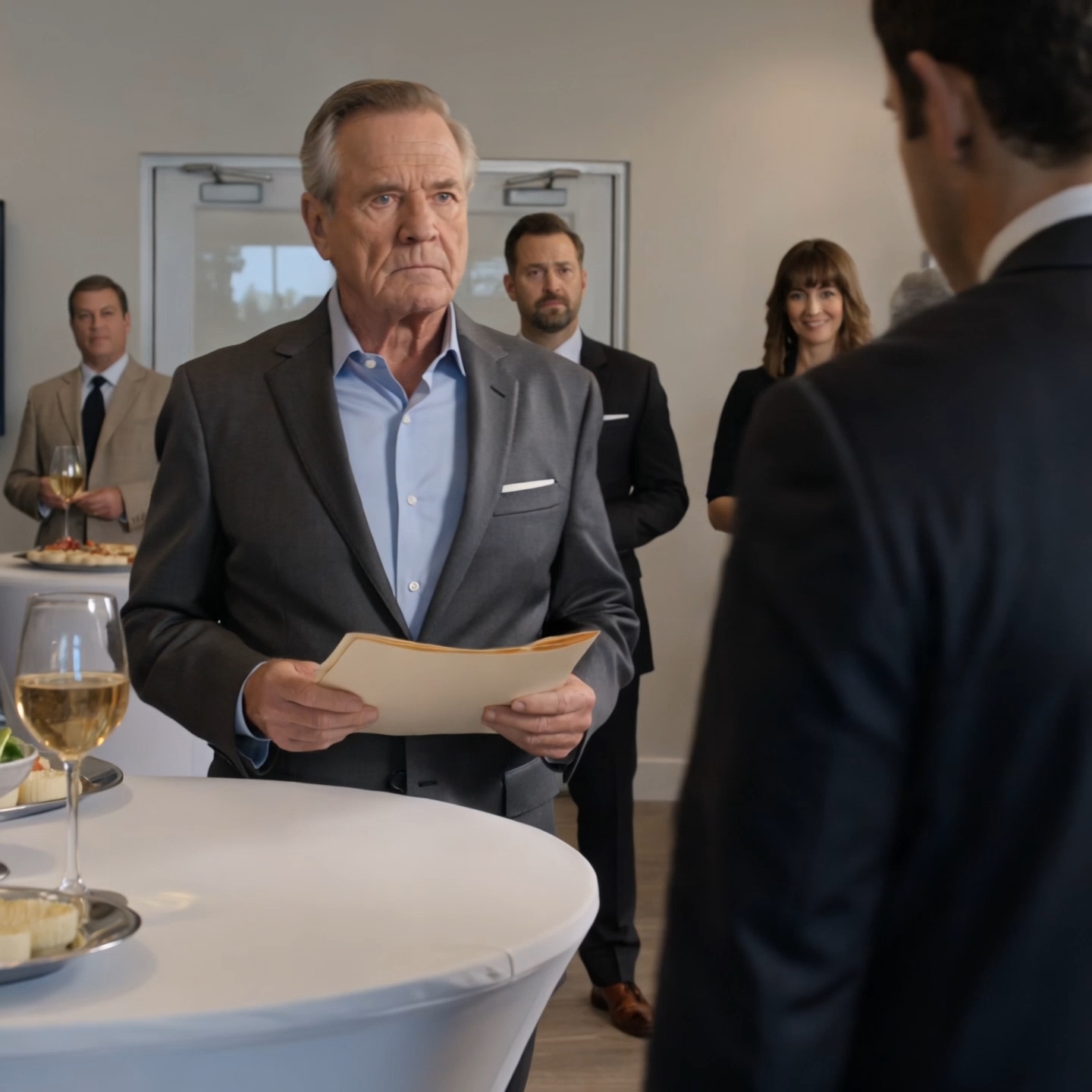 My son told me to leave his launch party in front of everyone. I smiled, picked up the folder, and by sunrise he had called me 42 times.