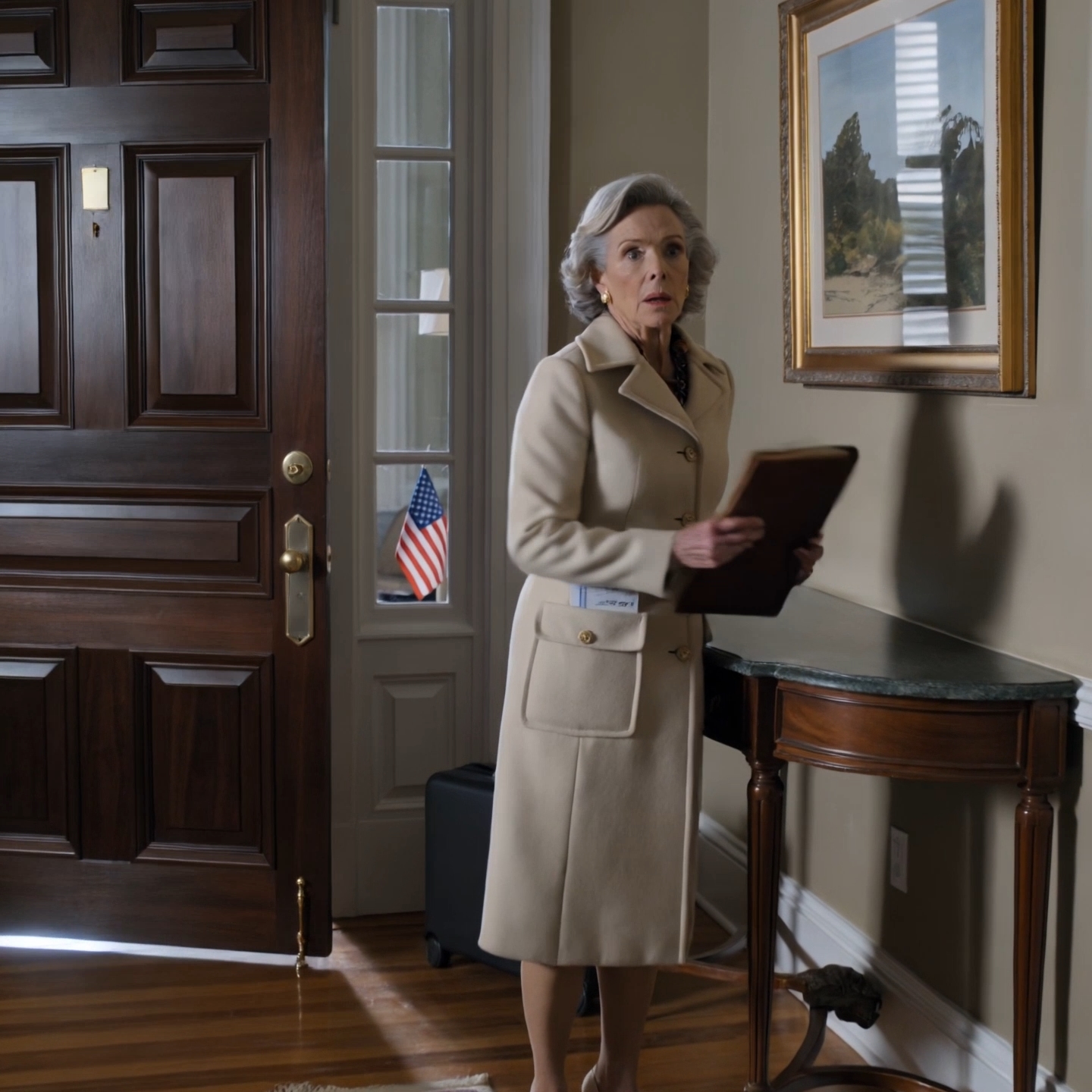 I was on my way to the airport to meet my first grandchild when I remembered my late husband’s original will. I came back quietly, stepped into my own hallway, and heard my only son calmly helping a lawyer build a case to take control of my life.
