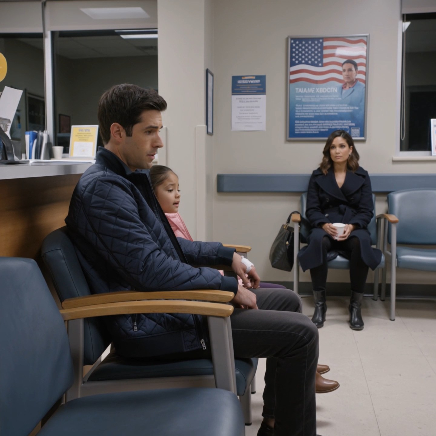 My 8-year-old pointed at a beautiful woman sitting alone in an urgent care clinic after midnight and whispered, “Dad… I want you to marry her.”