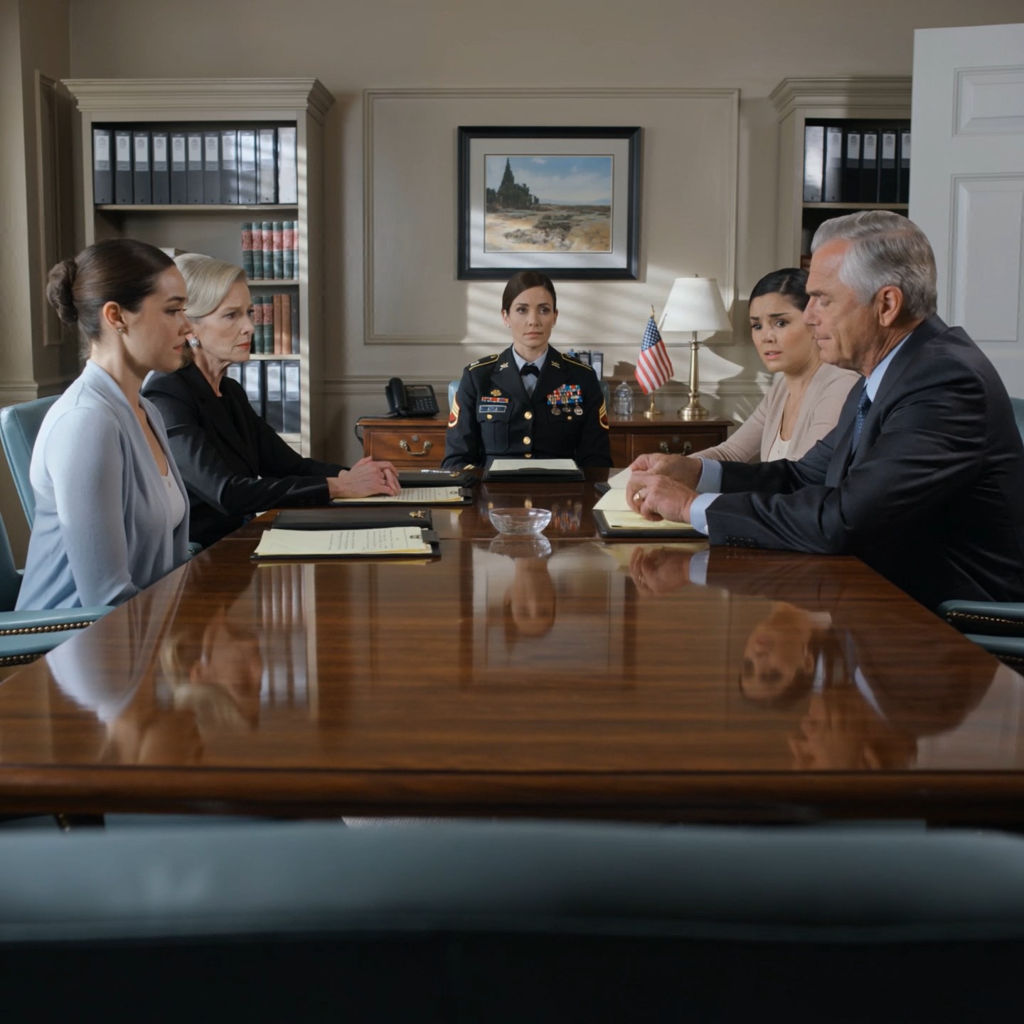 My mother called me a disgrace for wearing my Army uniform to my grandfather’s will reading. Ten minutes later, the attorney opened a sealed envelope with my grandfather’s initials on it, looked around the room, and said, “Before I go any further, this part needs to be read aloud.”