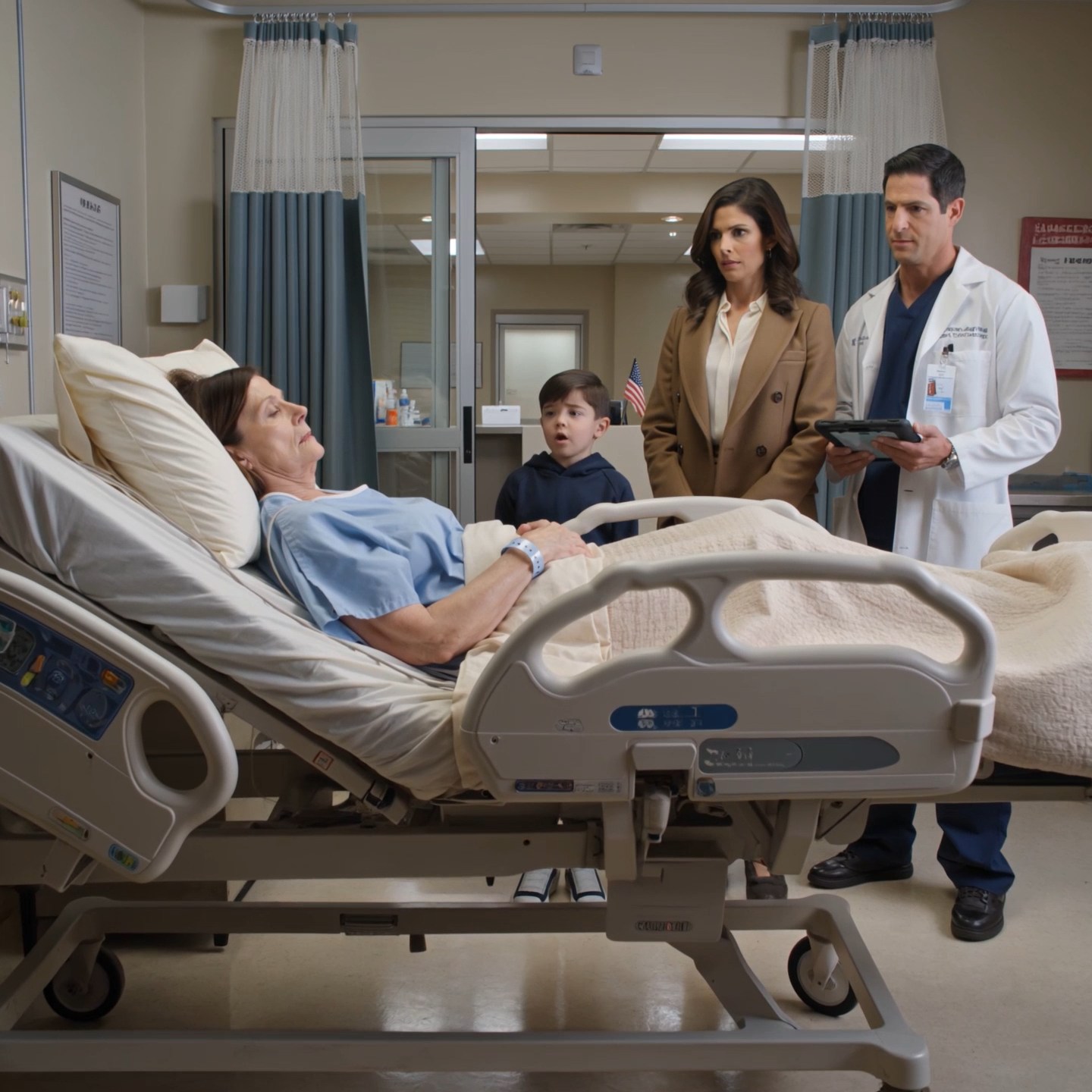 The morning I was supposed to give my son my kidney, his wife stood beside my hospital bed and called it my duty. My arm had already been marked, the paperwork was at the foot of the bed, and everyone on that hospital floor outside Columbus seemed to think the decision had been made. Then my nine-year-old grandson slipped behind the curtain and asked, “Grandma, do you want me to tell them why Dad really ended up needing it?”