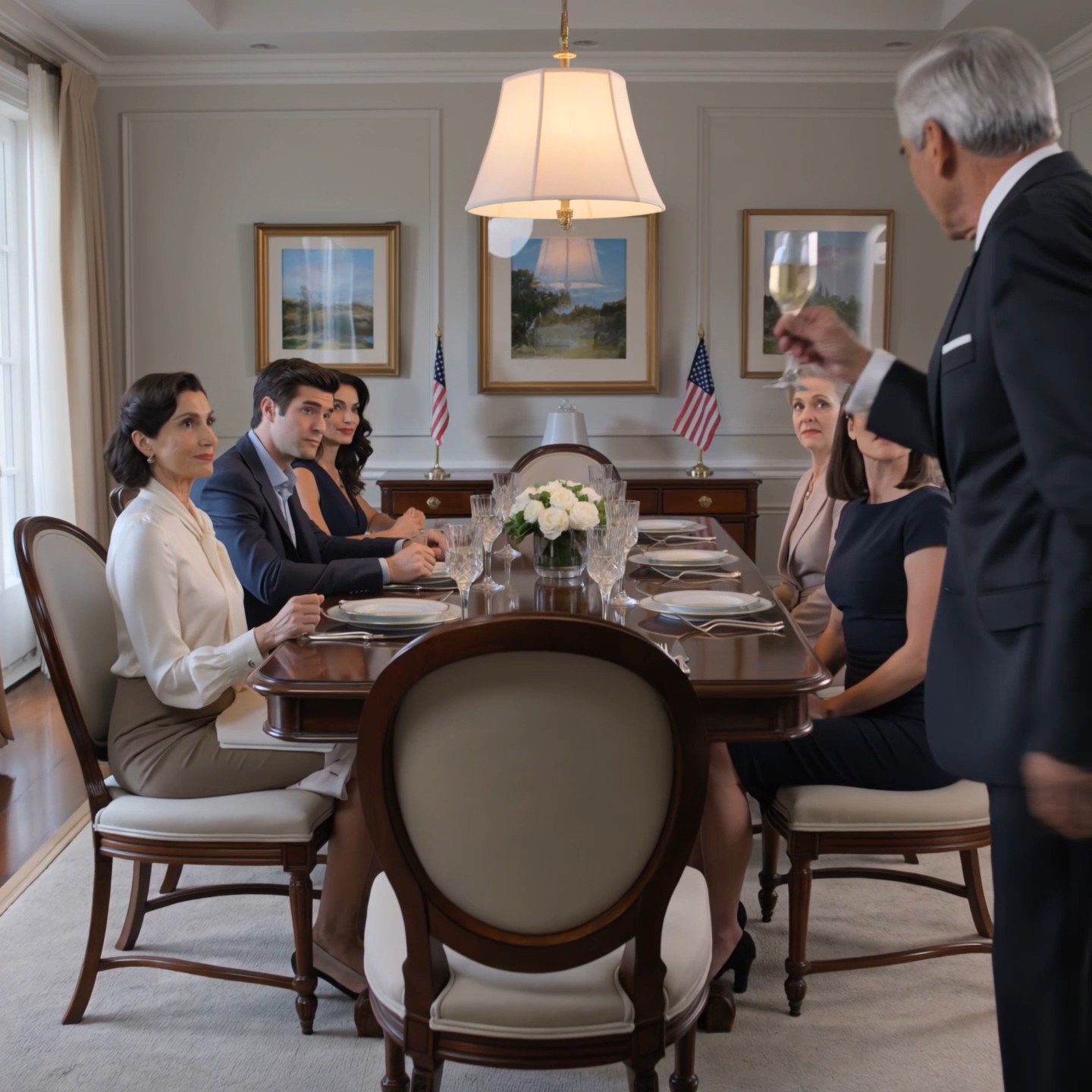 My mother called at 2:07 a.m. to coach me for my brother’s engagement dinner: dress plain, say I work in an office, and keep my mouth shut because the bride’s father was a federal judge. I agreed—until the judge set down his glass, walked straight to my seat at the far end of the table, and said my name like he knew exactly what my family had been trying to hide.