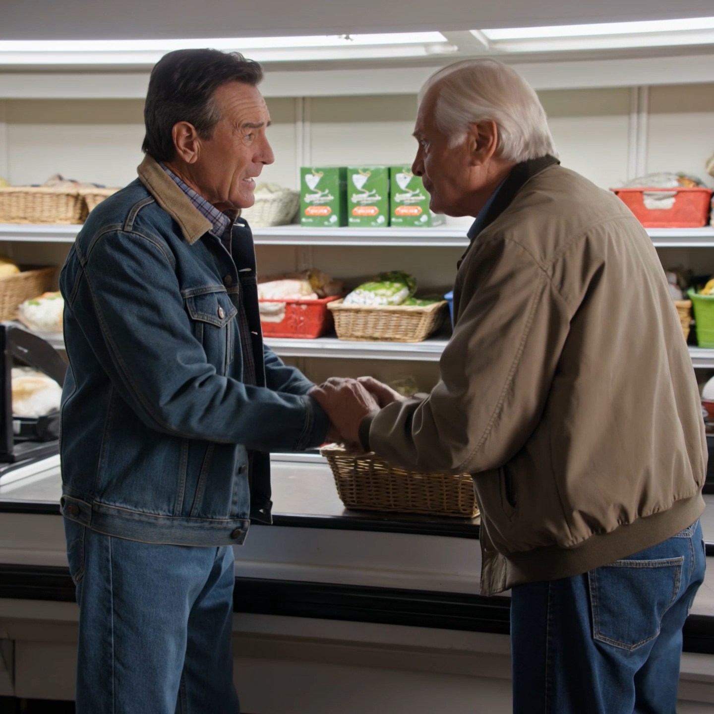 I paid for an old man’s groceries, and he grabbed my arm and said, “After your son leaves tonight, don’t sweep the back steps.” I thought he was confused. By sunrise, I knew he wasn’t.