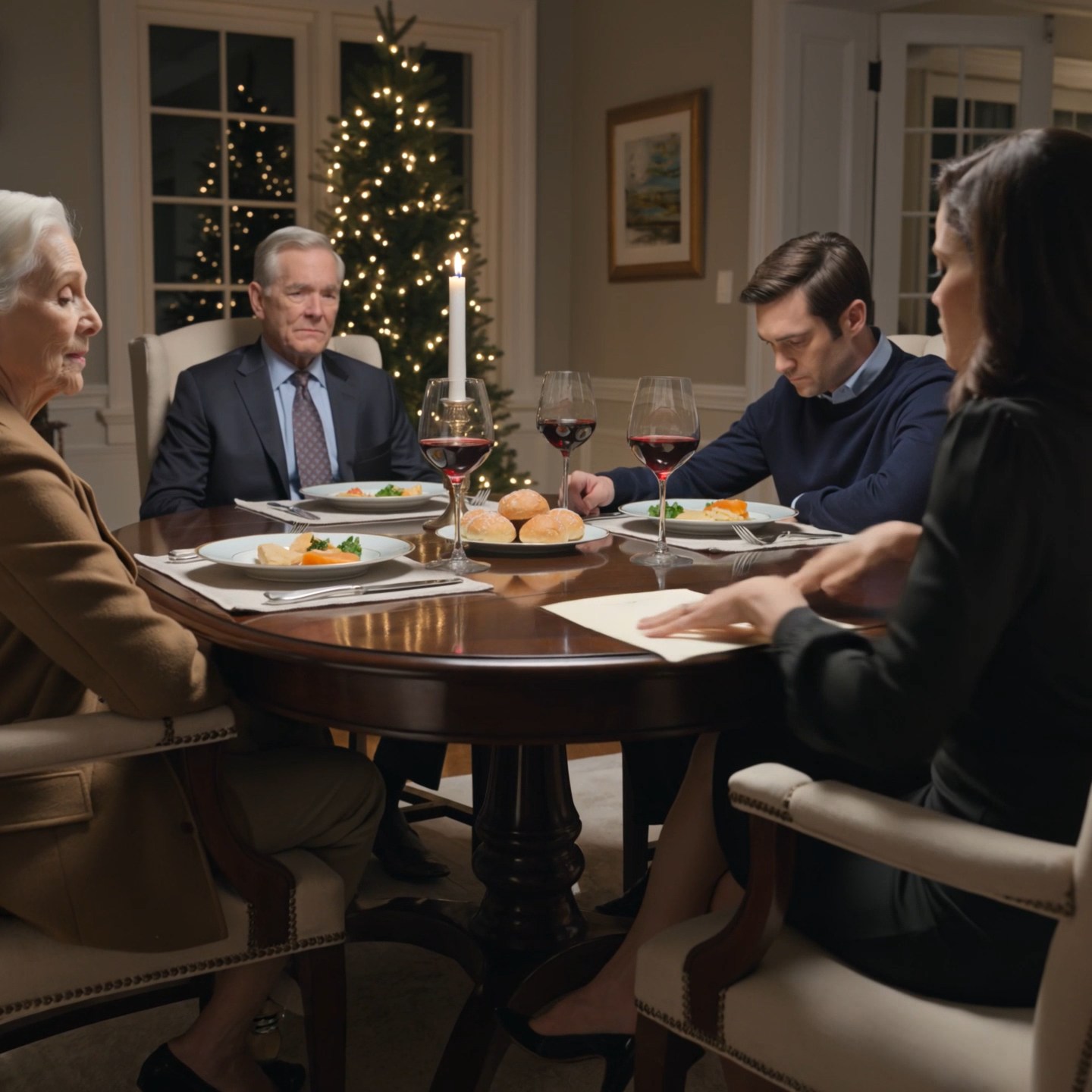 My fiancé’s parents thought I was poor and shy—then they slid me a contract at Christmas, and the second I asked one question, Daniel went pale.