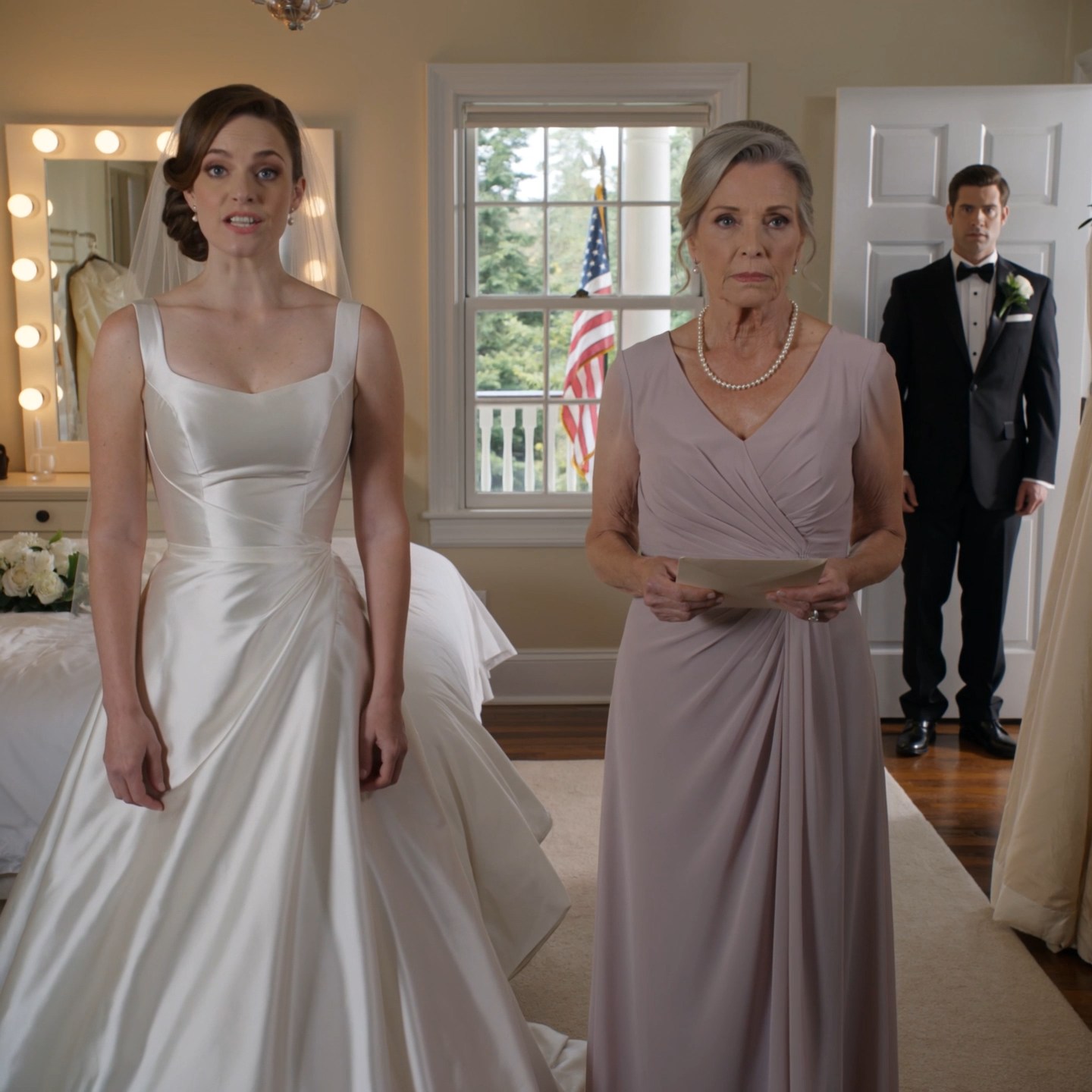 After I paid for my daughter’s house and most of her wedding, she looked me in the eye 40 minutes before the ceremony and said, “You need to leave.” I said, “All right.” Then I walked to my car, sat there for four minutes, and made a call that turned her perfect day very quiet.