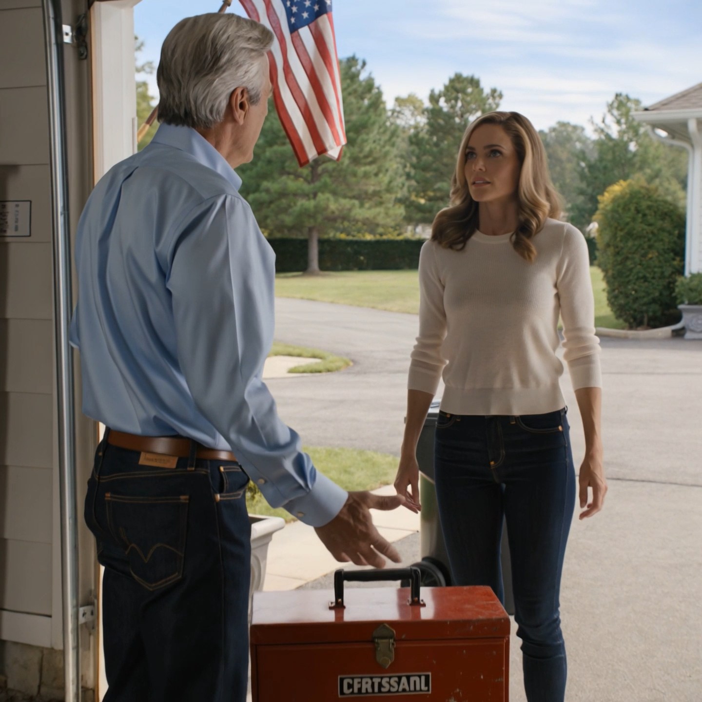 My daughter-in-law called my late wife’s workshop “a shrine” and shoved her red toolbox toward the trash. I didn’t argue. I just looked at her once, then told her I’d reviewed my long-term plans. The change in her face told me she had finally understood she might have counted wrong.