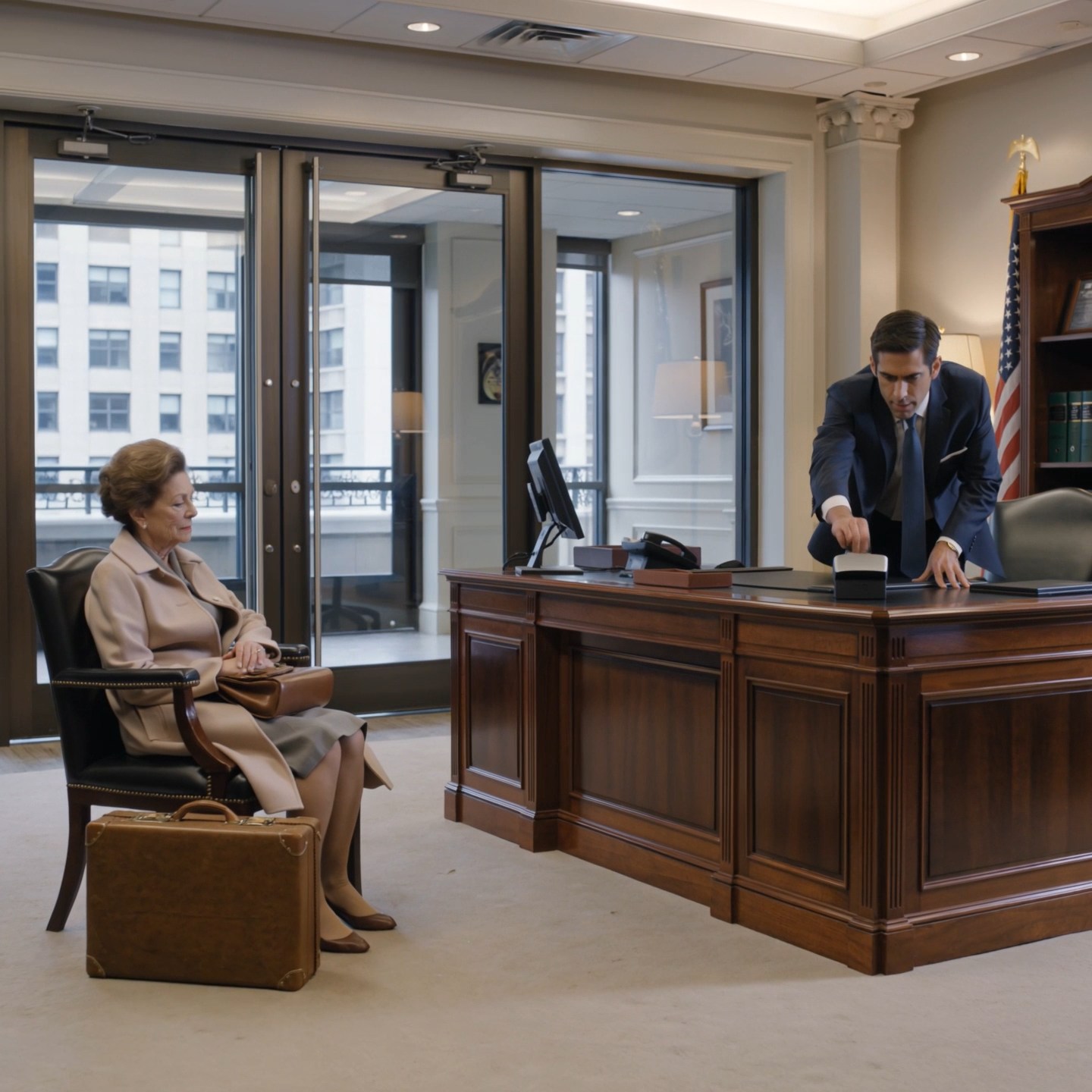 My husband divorced me, brought his younger girlfriend into my kitchen, and told me I had until the end of the week to disappear. The next morning, I handed a banker the old silver card my father left me years ago. He looked at the screen, went pale, and asked in a whisper, “Mrs. Harper… does your husband know what’s under your name?”