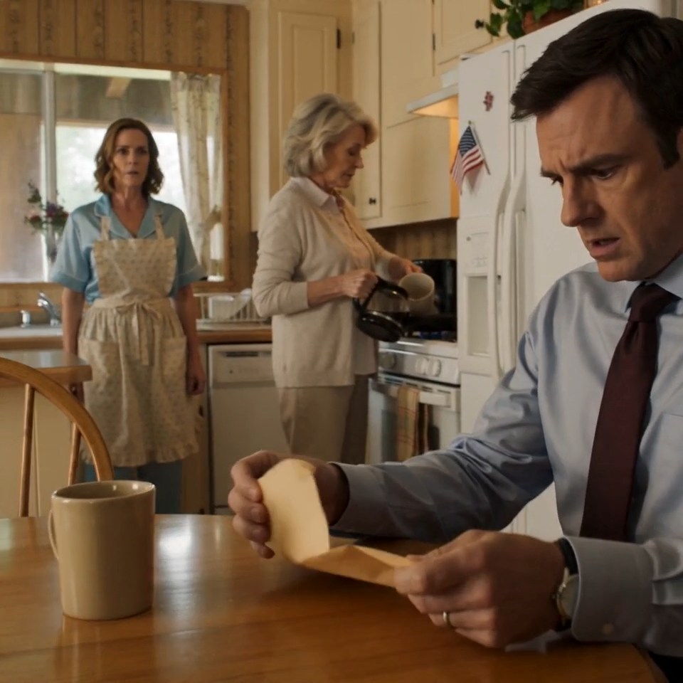 My daughter-in-law told me to eat later because she was making a “family breakfast” in my kitchen. My son kept buttering his toast like I was the one who didn’t belong there. The next morning, I left one envelope on the table—and when she read the first line, all the color left her face.