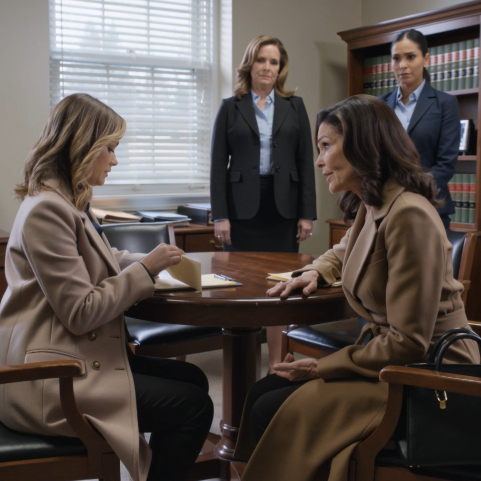 My parents left me at 11 with a note on the back of a grocery receipt. My retired aunt drove 8 hours through the night to take me in. Sixteen years later, my mother walked into Cheryl’s will reading expecting blood to matter more than silence—until Patricia unfolded the last letter, and all the color left her face.