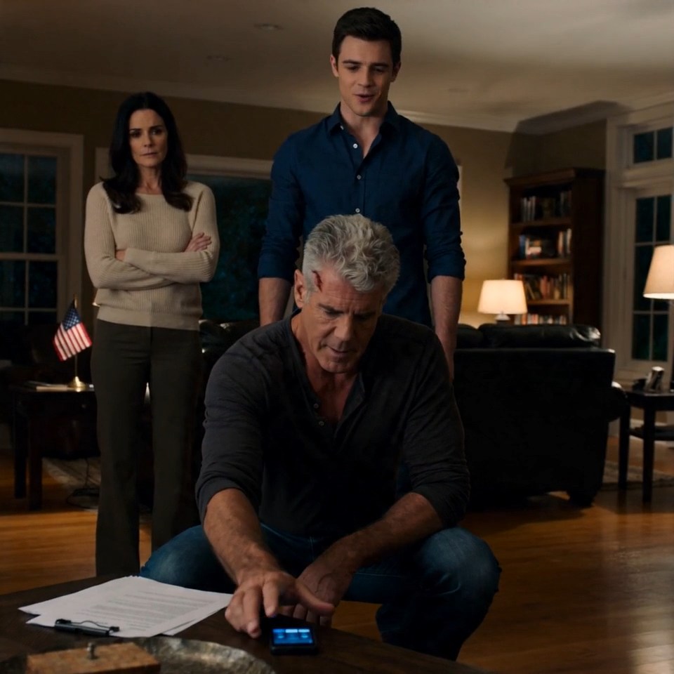 My son stood over me while I bled on the floor of the house I built and said, “No one will believe you.” I reached for my phone. He laughed—until he realized I wasn’t calling the police first.