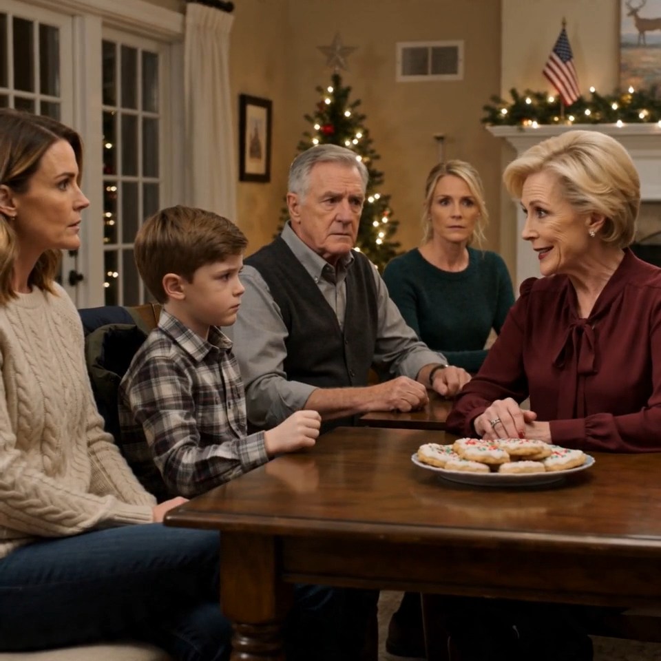 At Christmas dinner, my mother slapped my son’s hand away from the cookie plate and said, “Those are for the good grandkids.” The next afternoon, my father texted me for the business payment. I replied once… and suddenly nobody in my family was calling it a joke anymore.