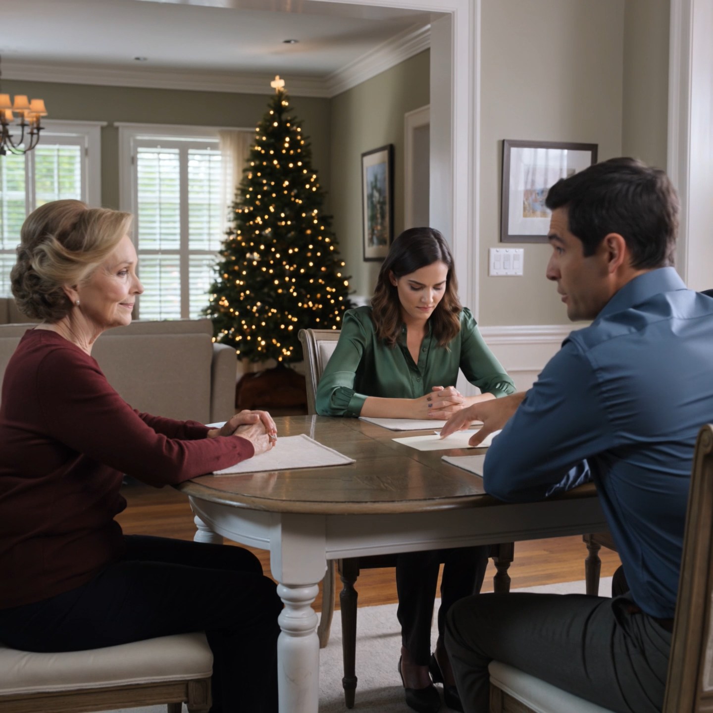 On Christmas Eve, my son-in-law slid a $1,950 rent bill across the dinner table and said, “Your free ride is over.” I looked at my daughter. She kept staring at her hands. Three days later, my attorney opened the county file and found the line he clearly thought I would never ask about.