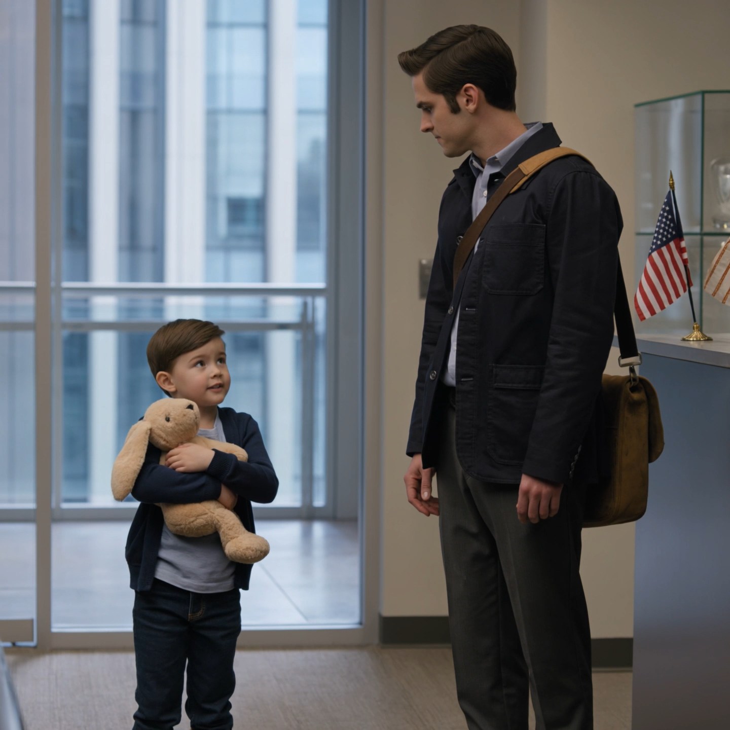 A six-year-old told the CEO, “You’ll regret this,” after she sent him away like he didn’t matter. Everyone laughed—until his single dad walked in with the one folder her own people had tried to keep off her desk.