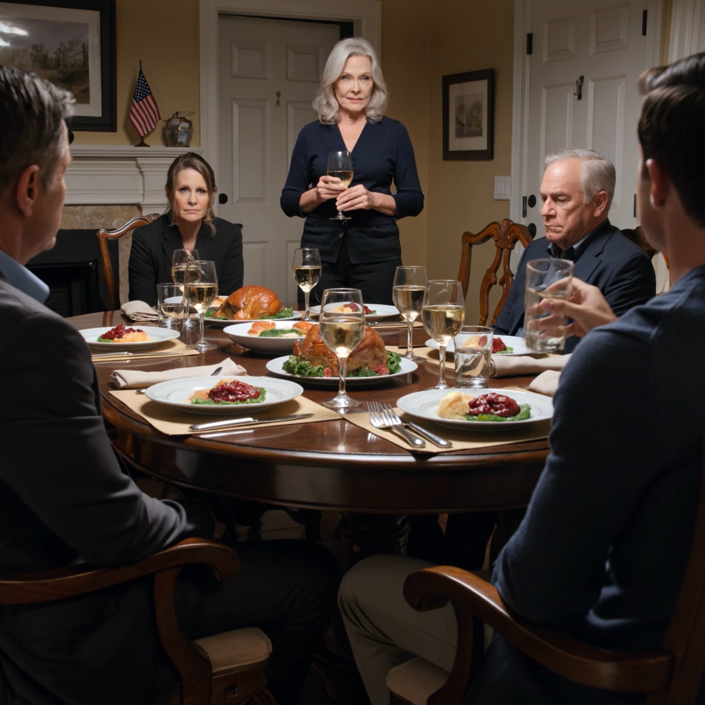 At Thanksgiving, my mother announced she had finally sold my late father’s cabin—then smiled across the table and said, “You never deserved a share anyway.” My brother laughed, “Like you could’ve afforded it.”