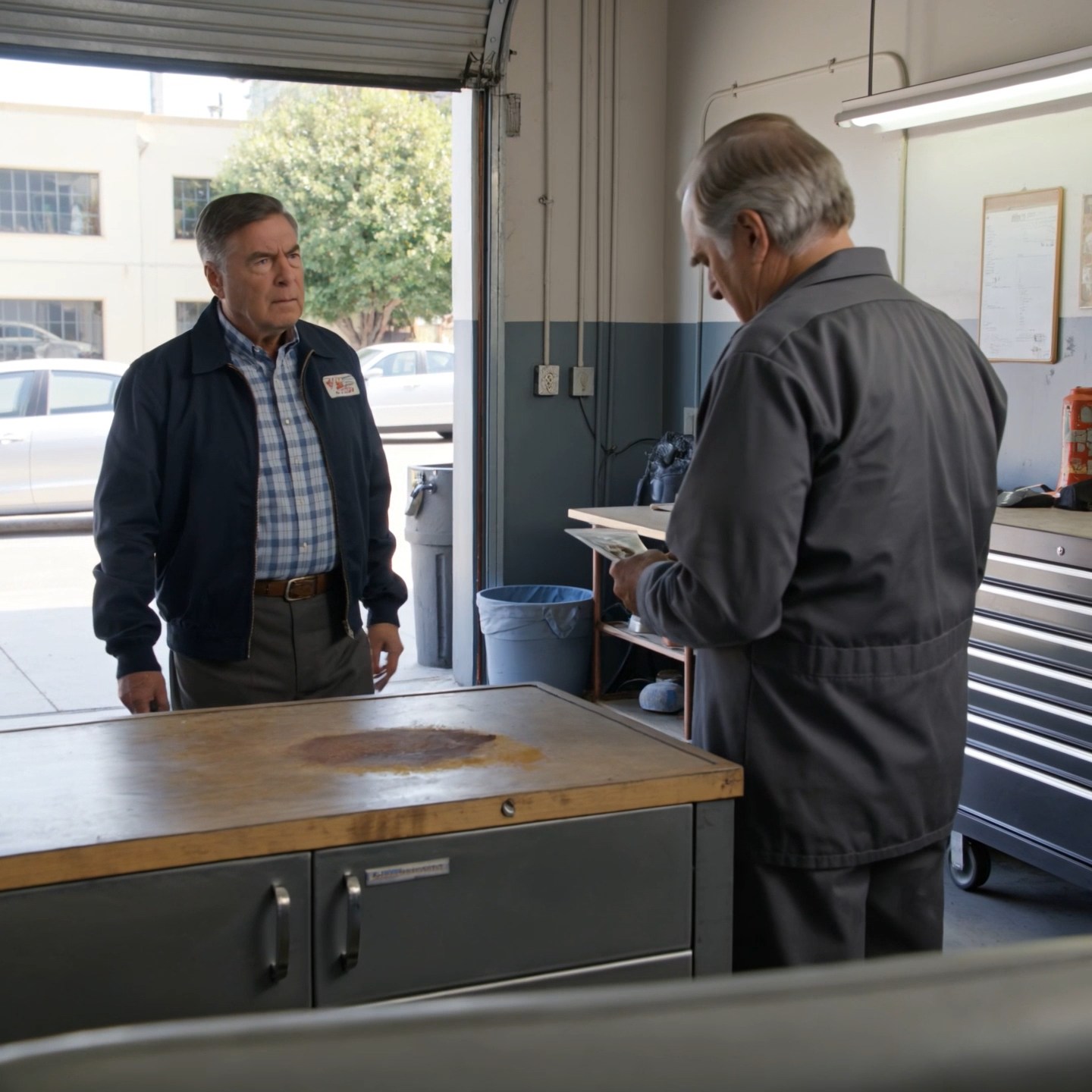 My son-in-law asked me to drop off his car like I was his personal errand boy.  Two hours later, my mechanic called and said, ‘Harold, don’t go home yet.’