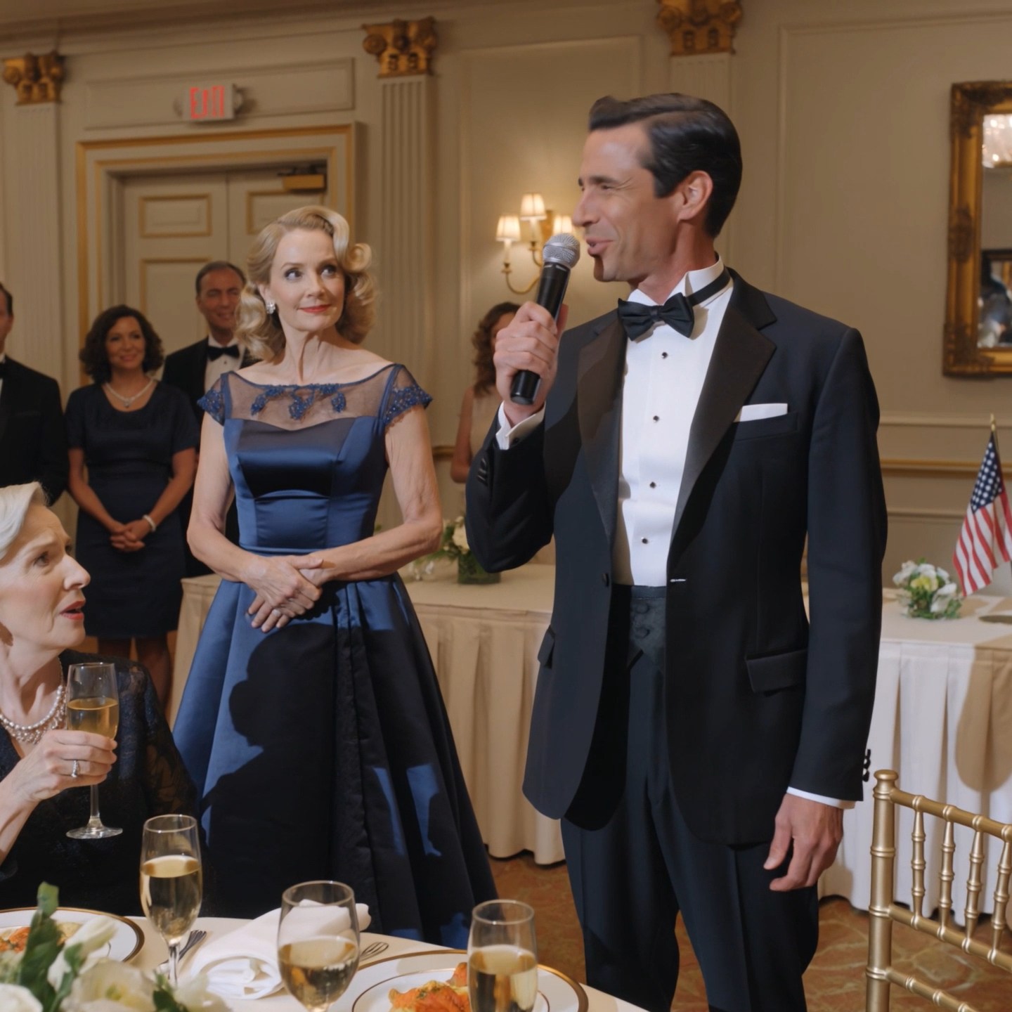 My husband put me up for auction at a charity gala and started the bidding at $10.  ‘Who wants this useless wife?’ he said into the microphone.