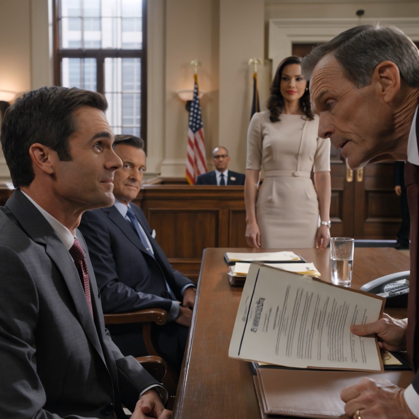 At the divorce hearing, my wife smiled and said, ‘Today is the best day of my life. I’m taking everything.’ Her rich boss smirked behind her, but when my lawyer leaned toward me and whispered, ‘The show starts now,’ she had no idea I had spent nine months letting her win for a reason.
