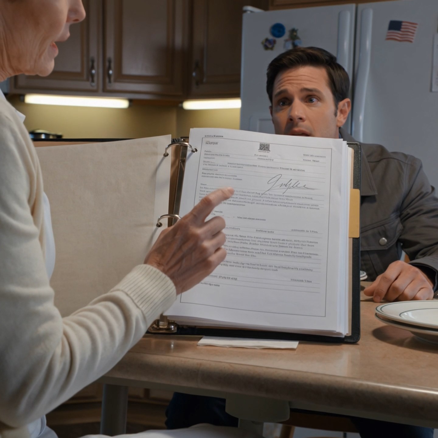 My daughter-in-law used the house I helped my son buy to turn my name into a $62,400 debt—and when he told me to ‘stay out of it,’ I placed the signature in front of him and watched his loyalty crack before he could defend her.