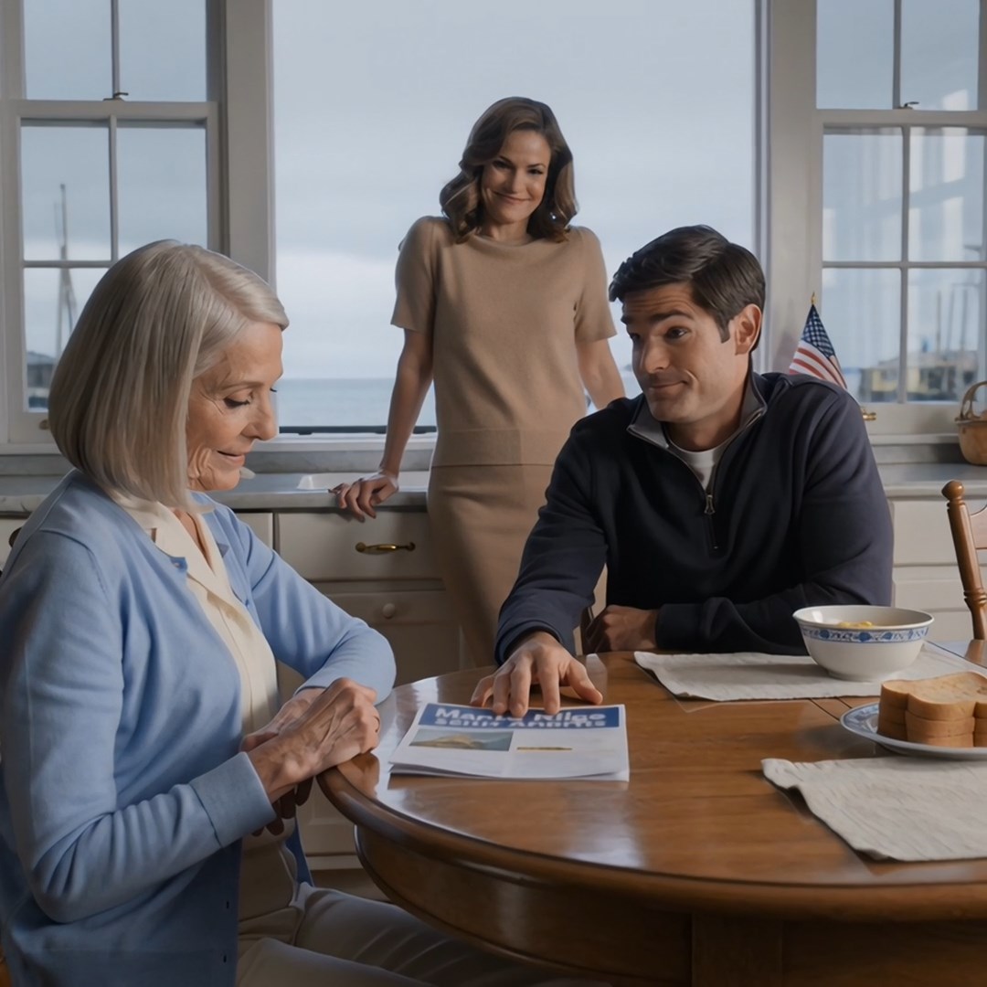 My son slid a senior-apartment brochure across my breakfast table and said he needed my bedroom for his future baby. I slid it back and said one word: no. Three weeks later, he walked into my dining room and realized the woman he had underestimated was not nearly as simple as he thought.