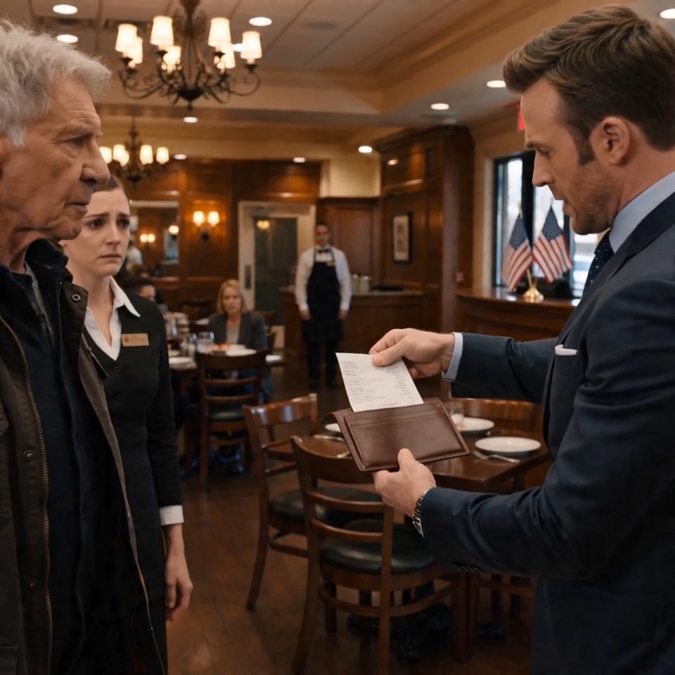 My son-in-law knocked my plate to the floor in a packed restaurant and told me to clean it up if I wanted to eat. I laughed, ordered another meal, and a few minutes later the whole room went quiet when his face lost all its color.