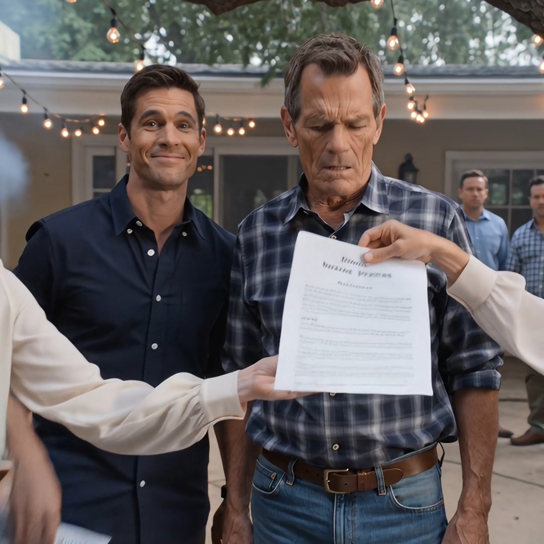 At my 60th birthday party, my wife handed me divorce papers, my son gave me an eviction notice, and then he called me a pathetic old failure in front of everyone. I signed without a fight, and everyone in that backyard thought they knew why.