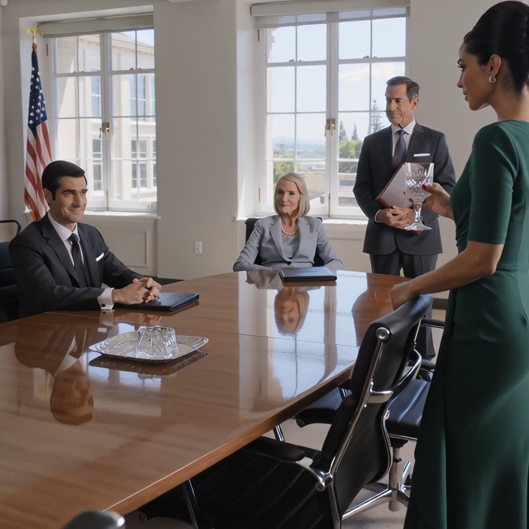 At my husband’s will reading, my son said, ‘Dad left me the company and the house. You get nothing.’ My daughter-in-law smiled. I turned to my lawyer and asked, ‘Would you like to tell them, or should I?’ Her glass hit the floor before he opened his briefcase.