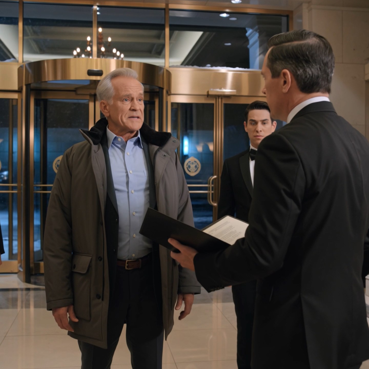 The night of my son’s engagement dinner, I drove four hours through a snowstorm to Toronto, handed over my coat, and heard, ‘Your name isn’t on the list.’ I took the elevator back down without a word and made one call from my truck. By 8:22, my son was standing in a hotel hallway asking me what I had done.