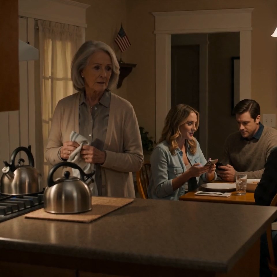 My son’s girlfriend called me ‘the old lady upstairs’ in my own kitchen like I was already a guest in my own house. My son looked down at his plate and said nothing. I took my tea upstairs, opened the drawer where I kept the deed, and by the time they left for the weekend, I had already decided which one of us was really moving out.