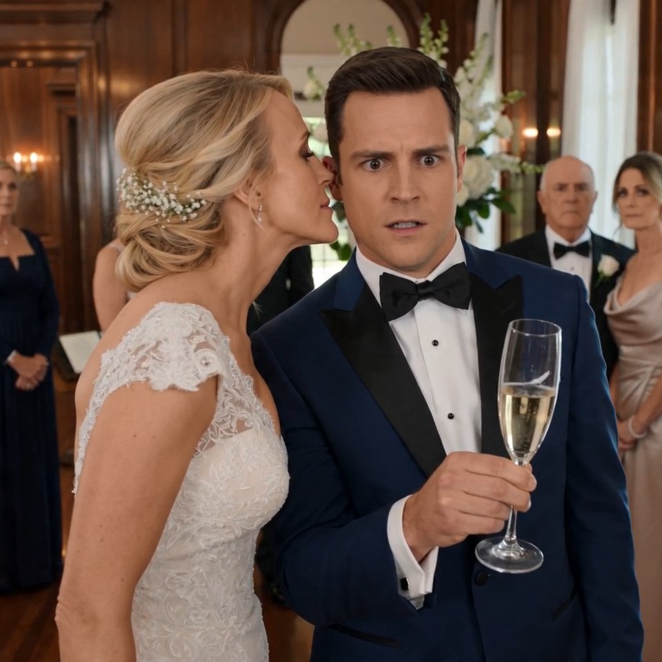 At our wedding, I saw my husband pour something into my champagne. So I switched our glasses before the toast and kept smiling. When I leaned in after he drank, the look on his face told me this had never been just one bad decision.