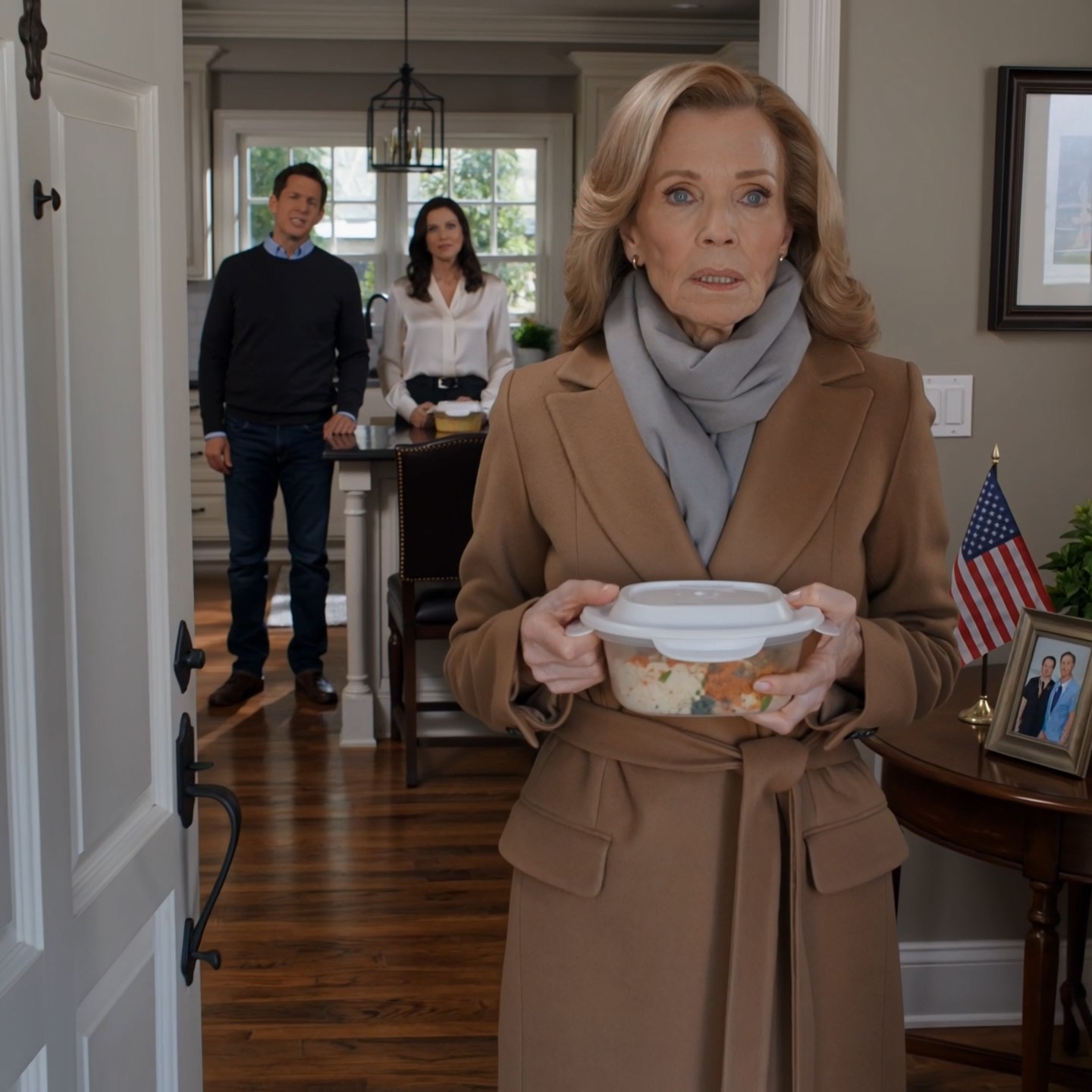 I brought dinner to my son’s house and heard my daughter-in-law call my paid-off condo their down payment. I left before they knew I was there—then made one quiet appointment they never saw coming.