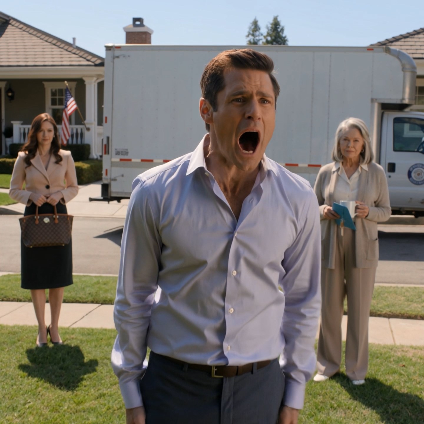 My son planned to take my house and push me out quietly. But when the moving truck arrived, he screamed, ‘Where will we live?’—and I finally let him hear what I had been saving.