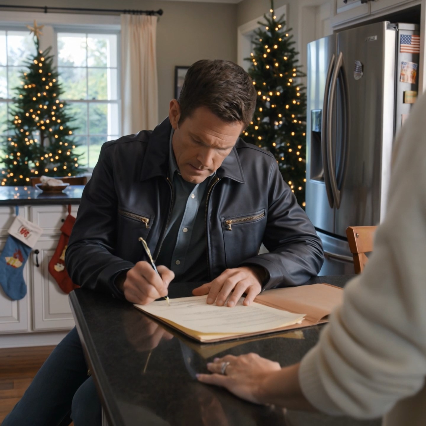 My wife called me at work, said she had inherited $14.7 million, and told me to be gone before our kids came home. By lunch, the divorce papers were waiting on our kitchen table — and when I signed every page without a fight, she smiled because she mistook my silence for surrender.