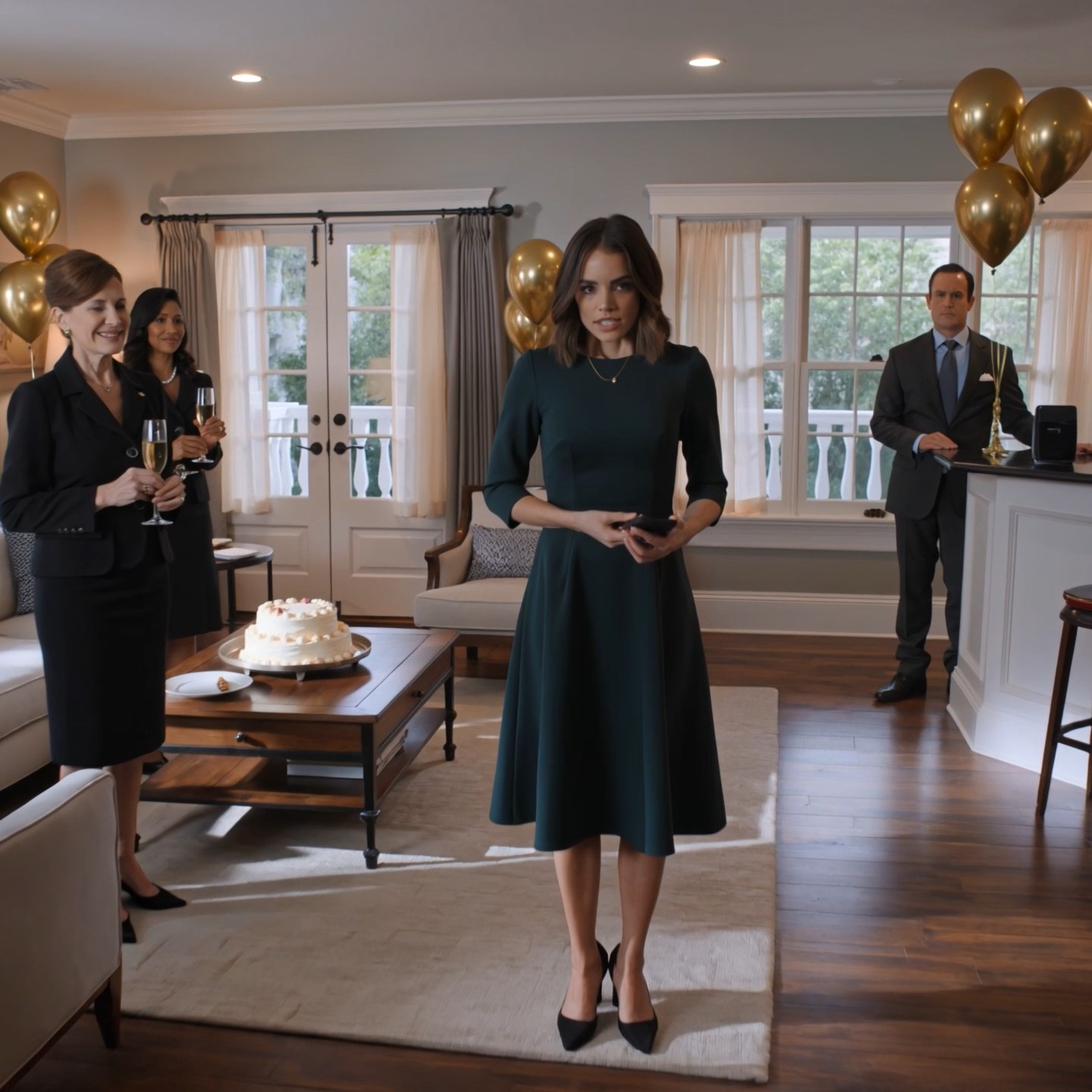 My mother changed the locks on the house I paid for, told me she no longer trusted me, then held her birthday party inside it like I was the problem. I walked in carrying her cake, waited until she toasted to ‘family,’ and placed one small thing beside the candles that made her smile disappear before anyone understood why.