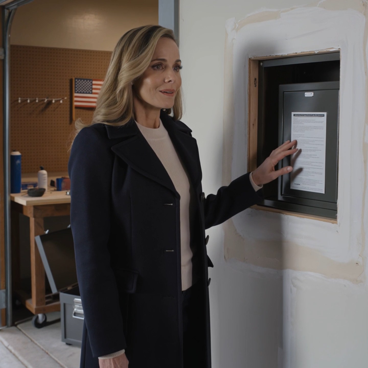 LS Nine months after my husband died, I hired a contractor to check a strange gas smell coming from the garage behind his old office. I was still sitting in church when my phone started vibrating in my lap. The second I answered, his voice was unsteady. “You need to come home right now,” he said. “I found something hidden behind the wall. And you need to come alone.” When he pulled back the metal panel and I saw what had been sealed behind it, I went completely still.