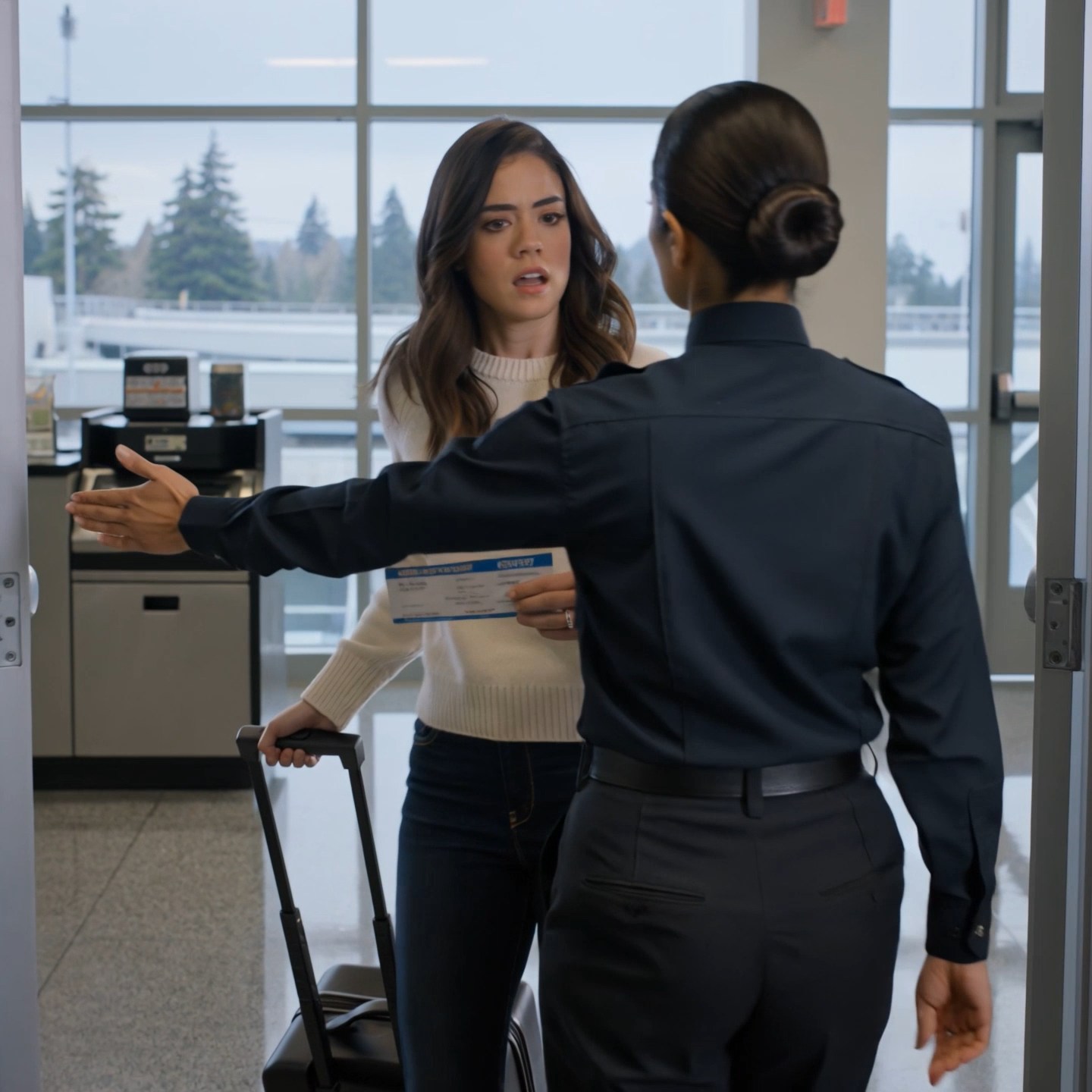 LS After buying me a vacation ticket and dropping me off at the airport, my husband acted strangely eager to leave, like he couldn’t get out of there fast enough. We had barely finished saying goodbye, and I had just turned toward the gate when a security officer stepped in front of me and lowered his voice. “Ma’am, do not board this flight,” he said. “Come with me. There’s something you need to see.”