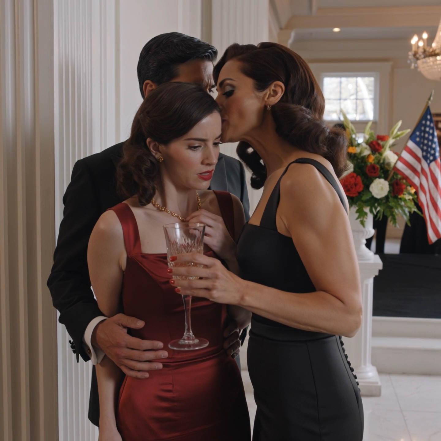 I watched my husband kiss another woman at my own charity gala. I didn’t cry. I smiled — because the affair wasn’t the worst thing he’d done.