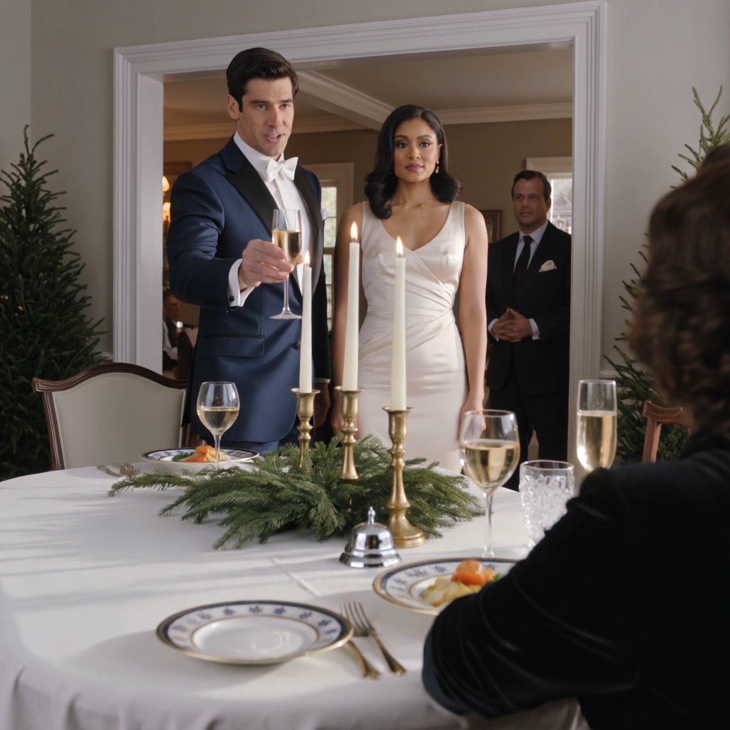 My son stood at our Christmas table, lifted his glass to his wife, and called her “the new Mrs. Merritt House.” Then he told me later, with that calm little smile children use when they think your pain is a misunderstanding, “Mom, it was just a toast.” By noon the next day, half the machinery behind our family company had stopped moving.