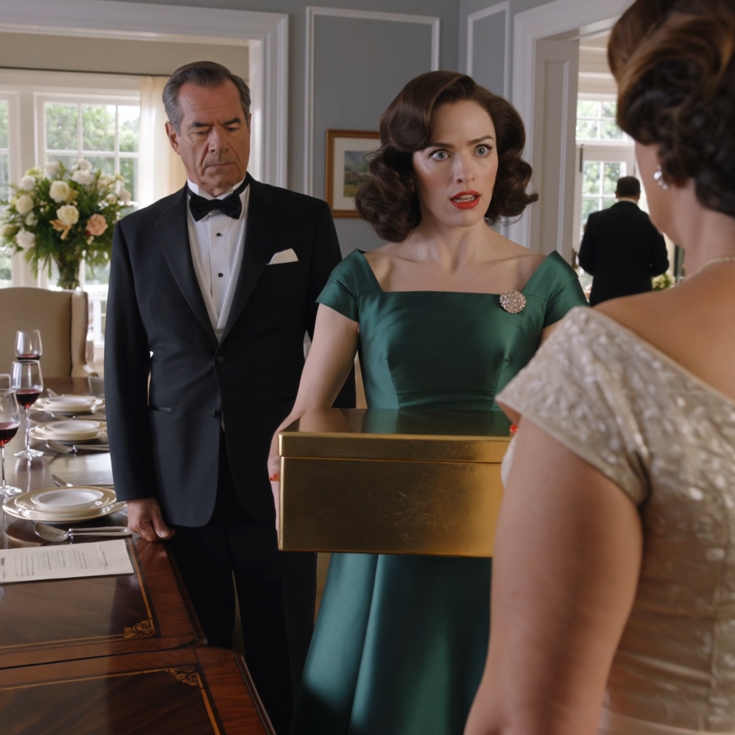 My mother said, We didn’t invite you. My father shoved my anniversary gift off the table and called it cheap. By sunrise, they were driving 14 hours straight to my front door because of what they found when they finally opened it.