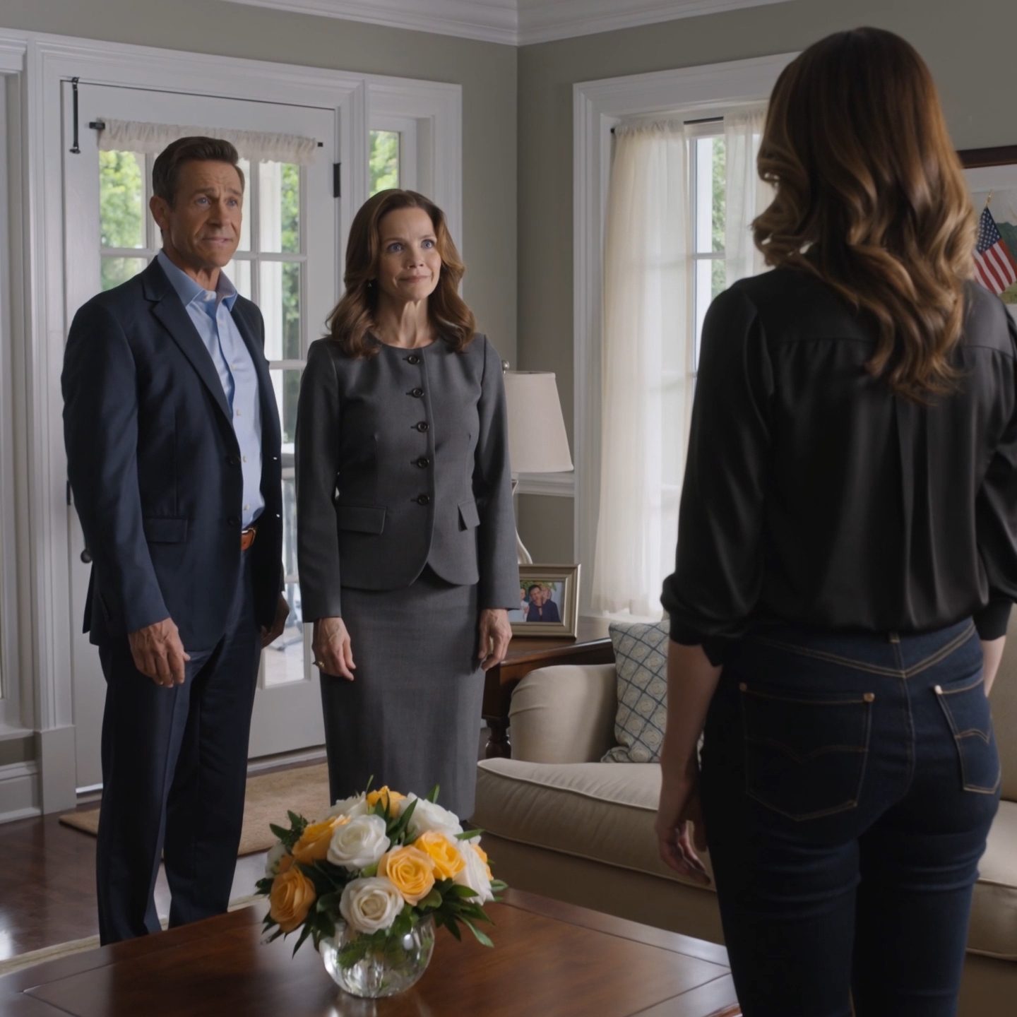 I called my parents from the hospital to say my husband had died, but they were too busy celebrating my sister’s birthday—and when they finally showed up at my door asking for half of what he left behind, my eight-year-old daughter handed them an envelope that made their hands shake.