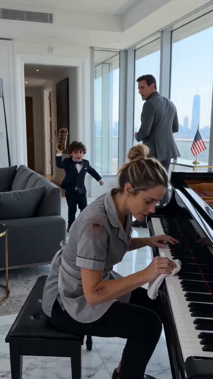 The mafia boss’s little boy hit every nanny who came near him.  Then he smashed a wooden train into the new poor maid, kicked her in the knee, lifted his fist again…  and kissed her instead.  The one who went pale was not the maid. It was his father.