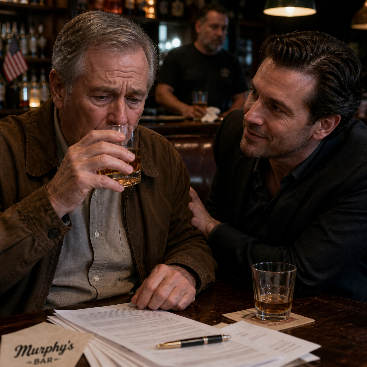 I signed a $275,000 loan for my pregnant daughter, let my son-in-law buy me ‘one last drink,’ and woke up on an abandoned industrial street with no memory—but the 17 missed calls weren’t the nightmare. The nightmare was the story he had already planted before I got home.