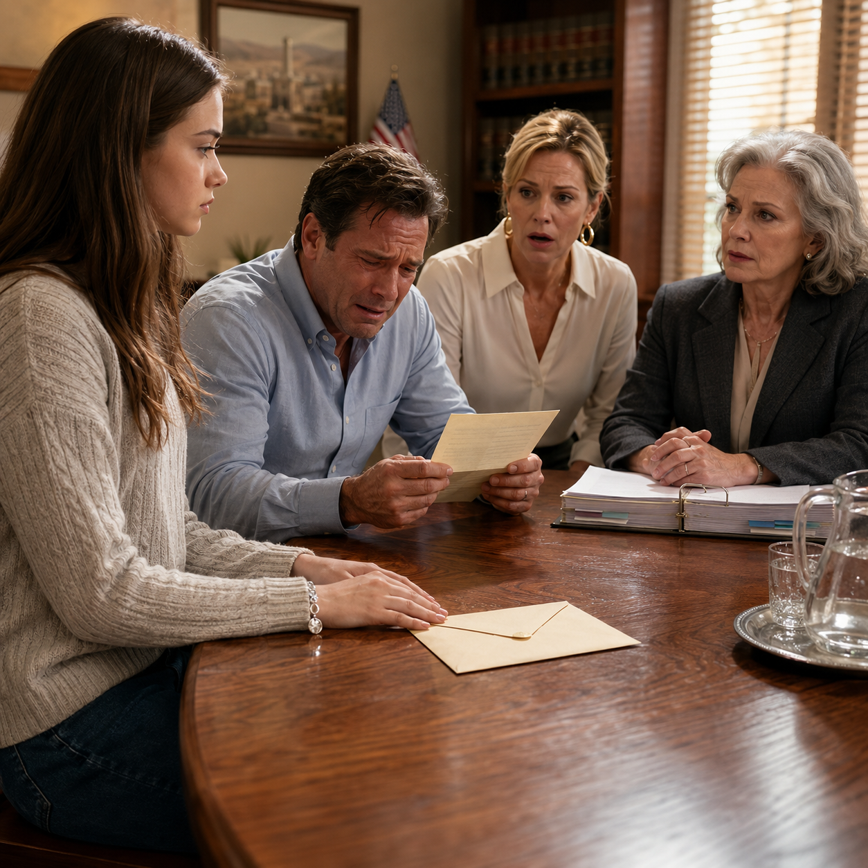 My stepmother didn’t ask for my inheritance. She claimed it. She slid a folder across the kitchen table and told me the $400,000 my late mother left in my name belonged to our “new family” now — and when my father backed her by saying, “Your mother probably would’ve wanted that,” I stopped arguing, because my mother had already written one sealed envelope for exactly this moment.