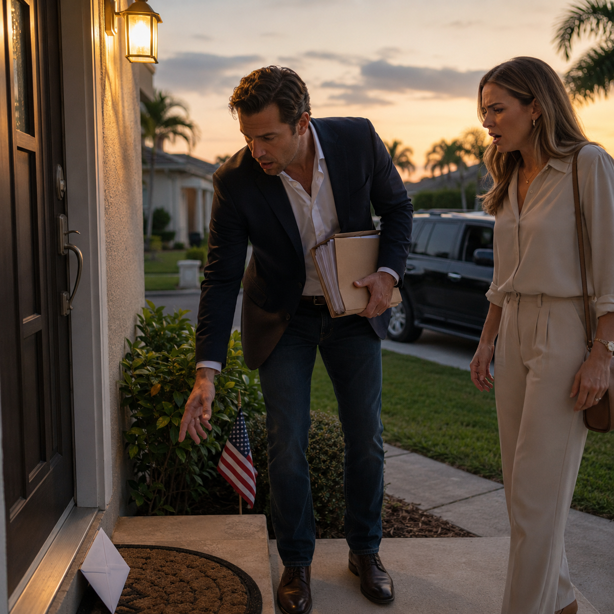 My son set his wife’s $300,000 debt on my kitchen counter and said, ‘I need the money tomorrow, Mom. Don’t let me down.’ I said, ‘Okay.’ Before dark, I was gone—and when they came for the money, the only thing waiting for them was an envelope on my porch.