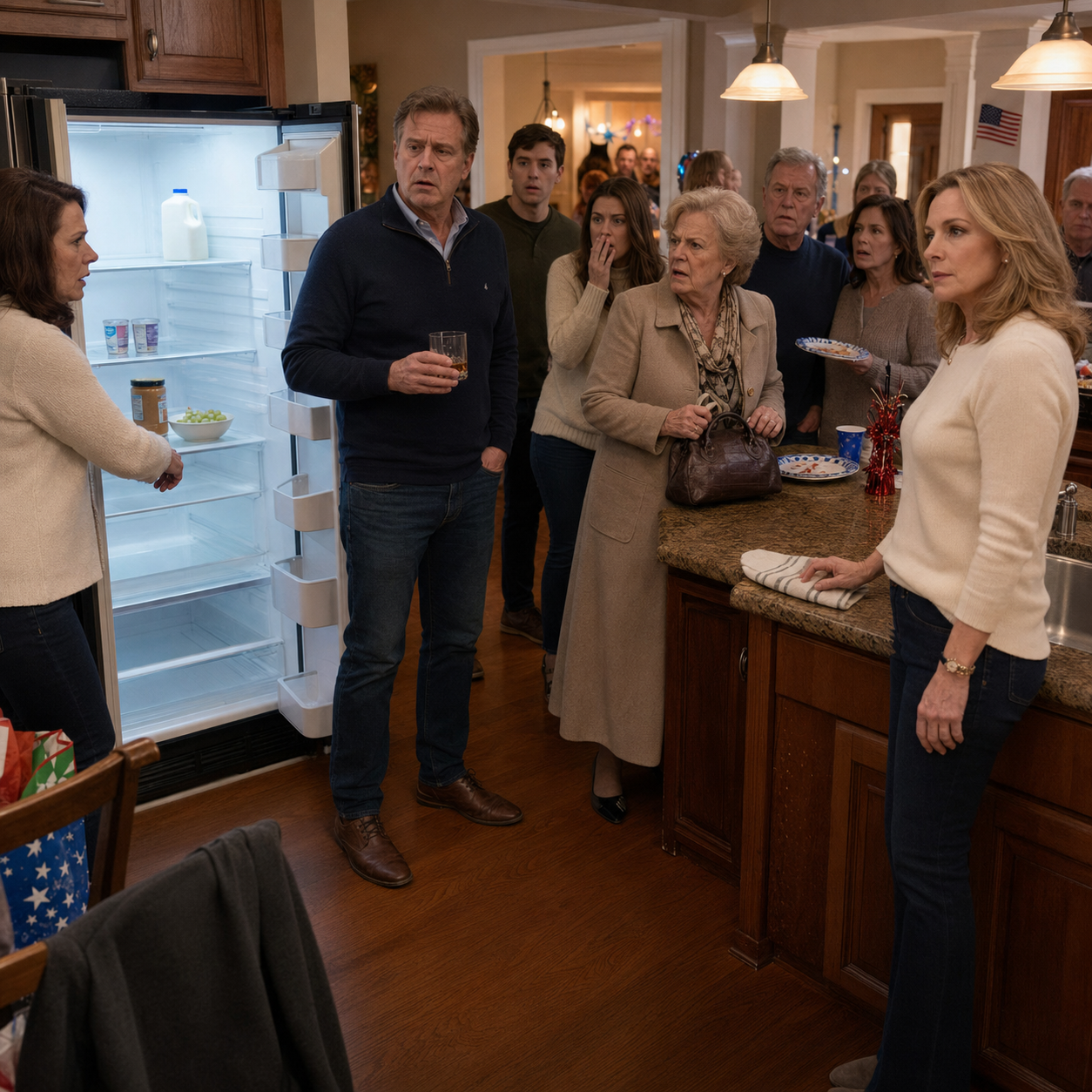 My husband told me to buy my own food and stop living off him. Two weeks later, twenty of his relatives came over for his birthday dinner—and when the refrigerator opened, the whole house went quiet.