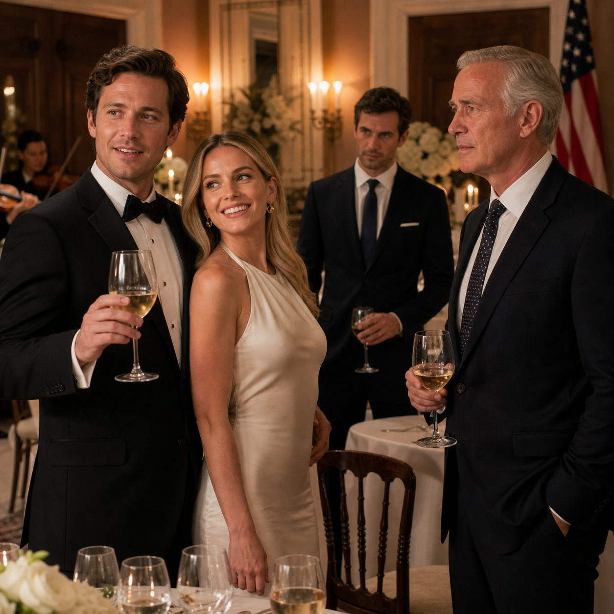 My son was supposed to marry the perfect influencer the next morning. But at the rehearsal dinner, while she smiled for photos like she had already won, he grabbed my arm so hard his hand was shaking and whispered, ‘Dad… please don’t let me marry her.’
