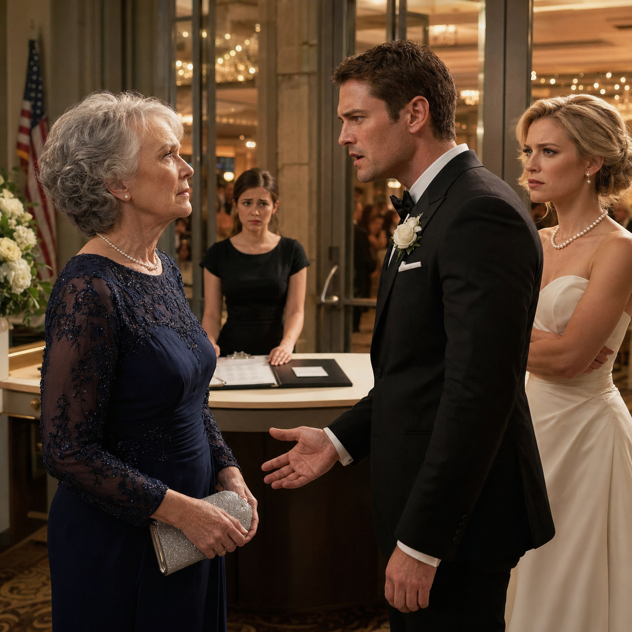 My son looked me in the eye at his wedding and said I was not invited. I smiled, said, ‘I understand perfectly,’ and walked out. Then, somewhere between the vows and the champagne, his phone started vibrating inside his tux.
