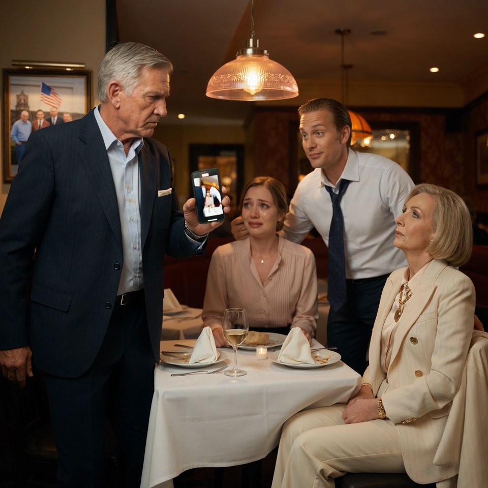 At my daughter’s birthday dinner, my son-in-law grabbed her by the hair in the middle of a crowded steakhouse—and his mother smiled.  “That’s how you teach her,” she said. “She needs to know her place.”